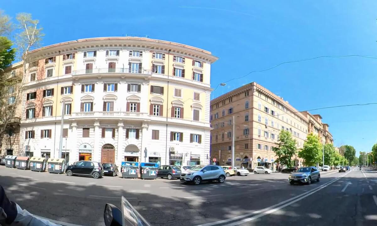 Ducati Multistrada 950s | 360° Motorbike Tour of Rome | #02 | 5.7K VR