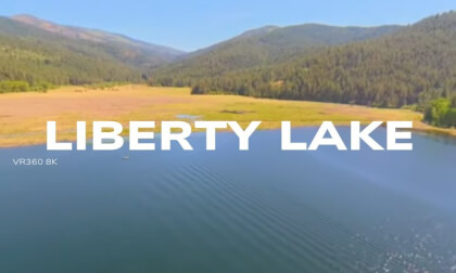Liberty Lake WA Recreational Flight VR360 8k