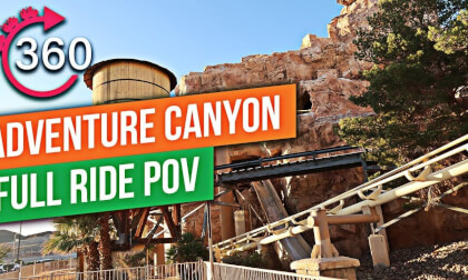 Adventure Canyon Log Flume at Buffalo Bills Resort & Casino - Primm, Nevada