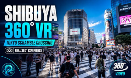 Shibuya Scramble Crossing Tokyo | Real 360° VR Walk