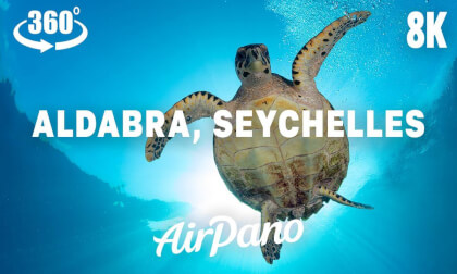 Aldabra, Seychelles. World's youngest coral atoll. VR Relaxation trailer