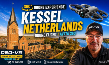 Explore Kessel, Netherlands in 360° 🌍 | DJI Avata360 VR Flight
