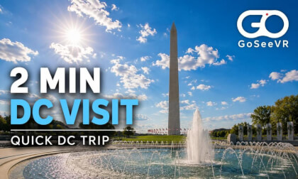 2 MIN DC VISIT | Washington DC in VR180