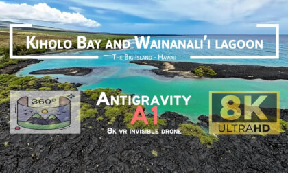 Kiholo Bay - Wainanali'i Lagoon | The Big Island | Antigravity A1 Invisible Drone