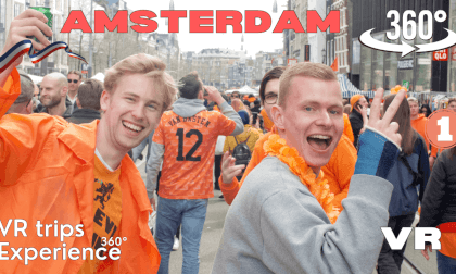 King's Day Amsterdam in VR 360° - 27 April 2023 - Part 1 VR Video King's Day Amsterdam in VR 360° - 27 April 2023 - Part 1 VR