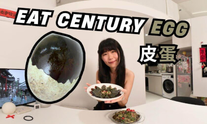 The Correct Way to Eat Century Eggs