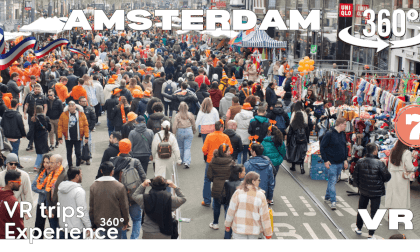 King's Day Celebrations in Amsterdam 2023 - Part 7 VR 360 King's Day Celebrations in Amsterdam 2023 - Part 7 VR 360