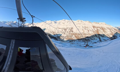 Rosskar Roßkar Mitte Roßkarbahn Obergurgl Rosskarbahn Mittelstation Österreich Austia Ötztal Gugl snow ski lift gondola ropeway