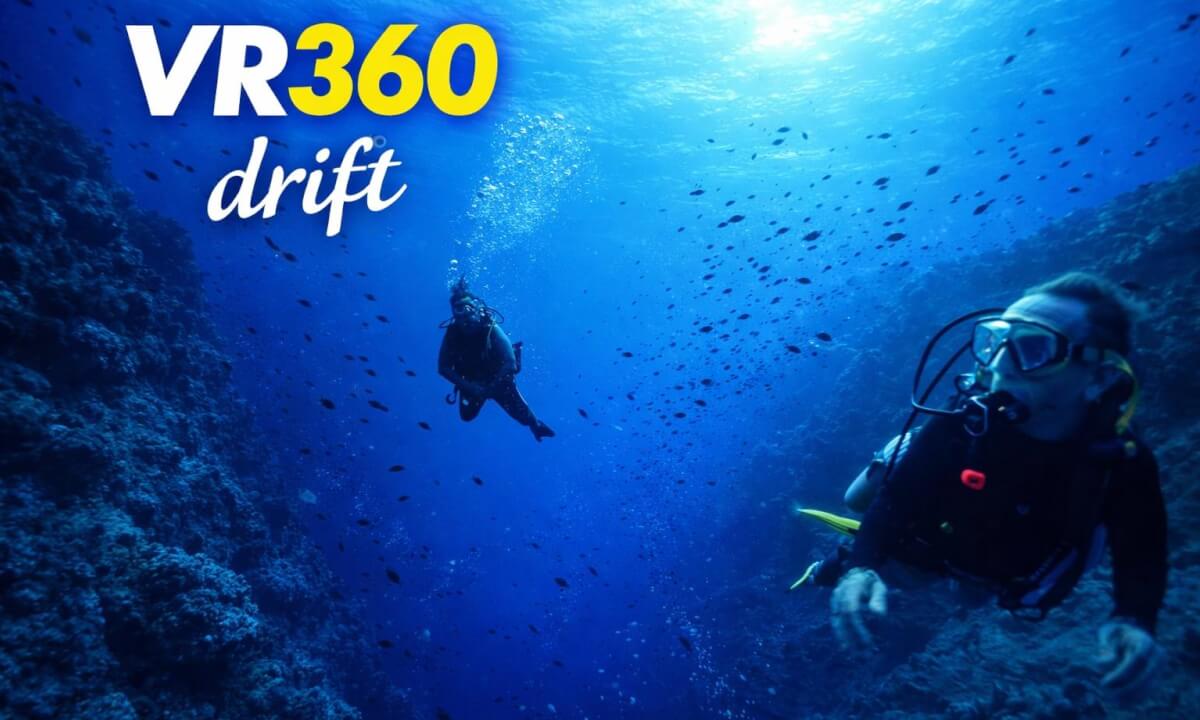 Drift Dive VR360 #scubadiving #underwater