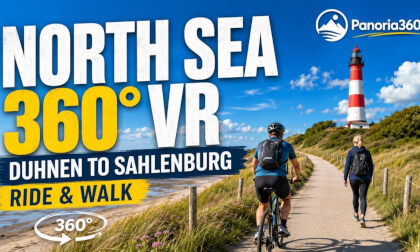 North Sea Germany 360° VR | Duhnen to Sahlenburg Coastal Ride & Walk