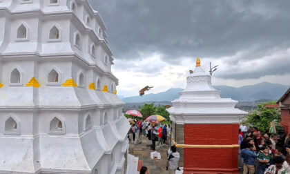 8K 360° VR POV – Swayambhunath Temple Kathmandu 🇳🇵 | The Monkey Temple Experience | Part 4/8