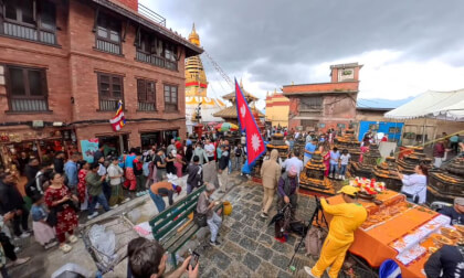 8K 360° VR POV – Swayambhunath Temple Kathmandu 🇳🇵 | The Monkey Temple Experience | Part 6/8
