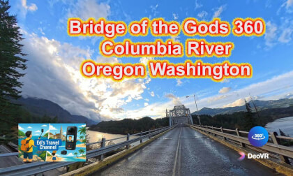 Bridge of the Gods Columbia River WA & OR 360