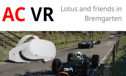 Assetto Corsa VR - Lotus and friends in Bremgarten
