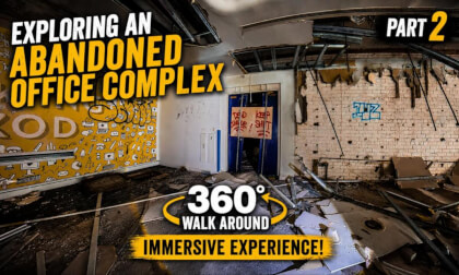 Abandoned Office Complex - Scotland | 8K 360° Walk Around Experience - Part 2