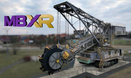 Small Bucket Wheel Excavator, Kleczew, Poland, 3D VR180 8K