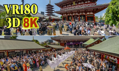 The "Grand Procession"  at Sanja Matsuri Festival Day 1,2026 in Asakusa, Tokyo