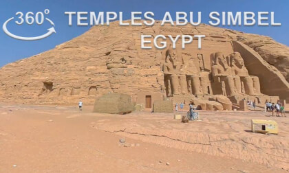 Relaxing VR Tour of Abu Simbel | 360° Ancient Egypt Experience