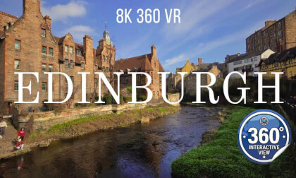 Edinburgh Pt.2 8K 360 VR Panorama