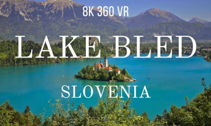 Lake Bled 8K 360 VR Panorama Insta360 X4