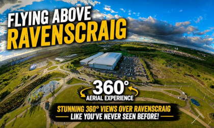 Ravenscraig - Scotland | 🚁 8K 360° Drone Flight