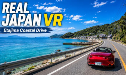 Japan Coastal VR Drive 🇯🇵｜Hidden Seaside Roads of Etajima in 8K 360°