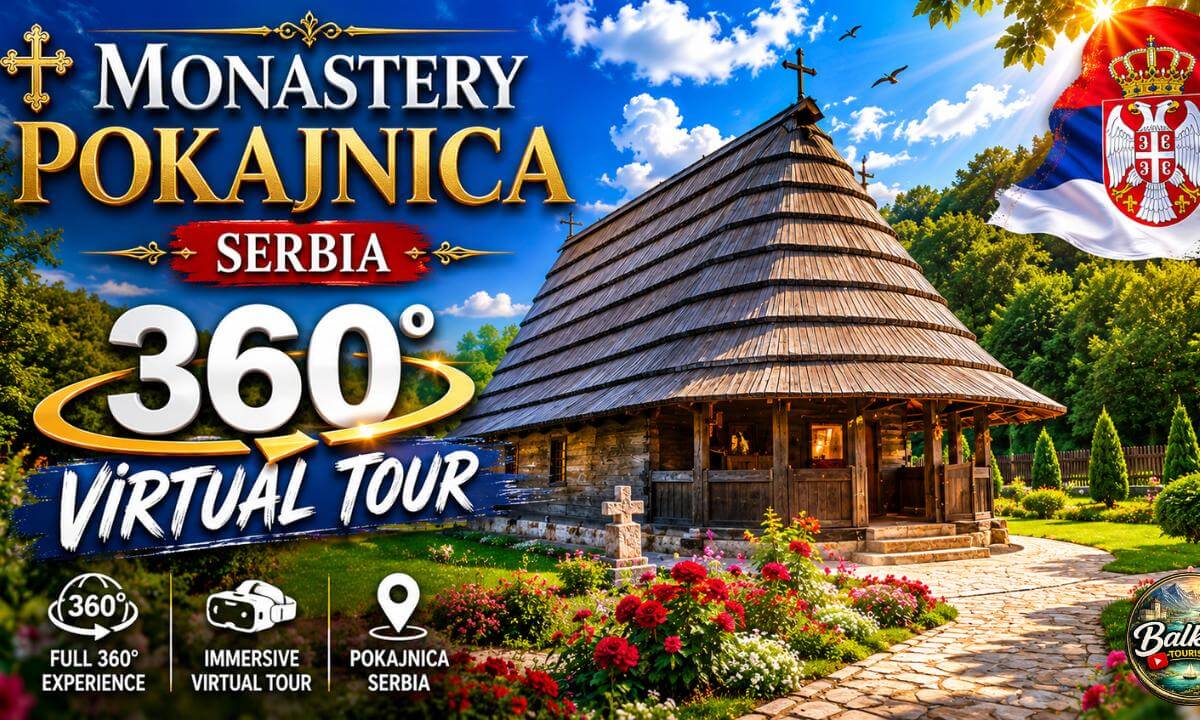 Monastery Pokajnica Staro Selo Velika Plana Serbia 360 Virtual Tour 4k Manastir Pokajnica Srbija