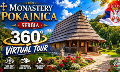 Monastery Pokajnica Staro Selo Velika Plana Serbia 360 Virtual Tour 4k Manastir Pokajnica Srbija
