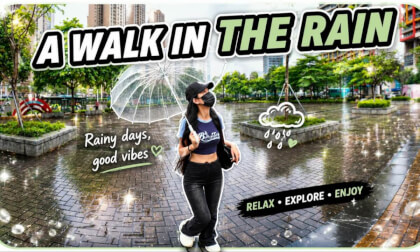 Relaxation | A walk in the rain