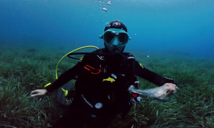 Scubadiving in south of France