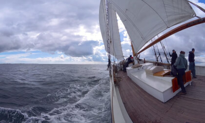 1898 MIRA sailing ship -one shot 5minASMR