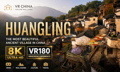 Travel China: Huangling Ancient Village 婺源篁岭 | Jiangxi | 8K60P 3D 180