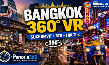 Bangkok 360° VR Experience | Sukhumvit, BTS & Wild Tuk Tuk Ride