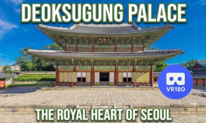 A Journey Through Time: Exploring Deoksugung Palace in Immersive VR180 #1
