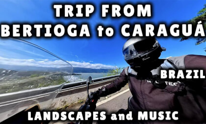 Trip from Bertioga to Caraguatatuba - Brazil - 360º 4K