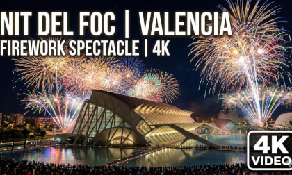 Nit del Foc, Firework show, Valencia #360 #fireworks #Ambience #Immersive #NaturalSounds #ASMR