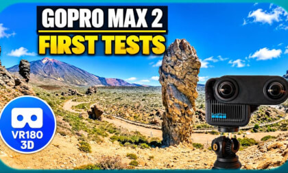 GoPro Max 2 modded for VR180 - first tests