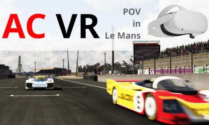 Assetto Corsa VR - Spectator POV in Le Mans