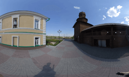 [360] Russia, Siberia, Tomsk, walking in Tomsk, part 2, Insta360 Evo