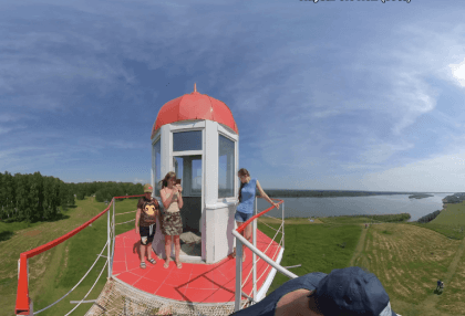 [360] Ruyan city, Tomskaya oblast, Siberia, Russia, 360 Video, Insta360 Evo