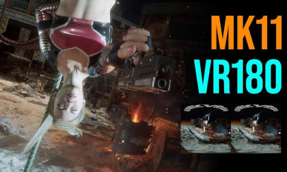 MK11: Cassie Cage vs Kitana [VR180 Machinima]