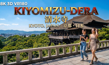 8K3D VR180 | Echoes of Ancient Wood: Kiyomizu-dera, Japan | 独木撑起的千年回响：日本京都清水寺