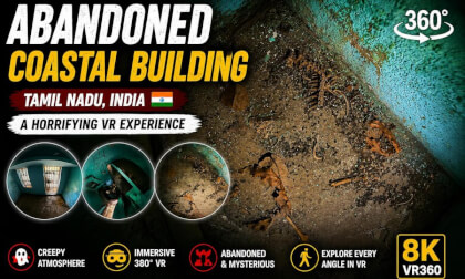 Abandoned Coastal Building Experience in 8K VR360 | Tamil Nadu, India