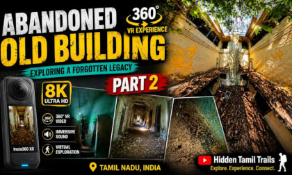 Abandoned Historic Building Exploration Part 2 | 360° VR Walkthrough | Tamil Nadu, India | 8K