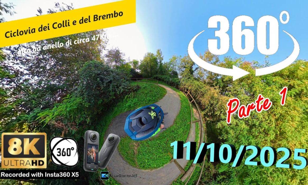 Ciclovia dei colli e del Brembo - parte1 - 2025/10/11