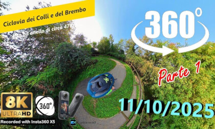 Ciclovia dei colli e del Brembo - parte1 - 2025/10/11