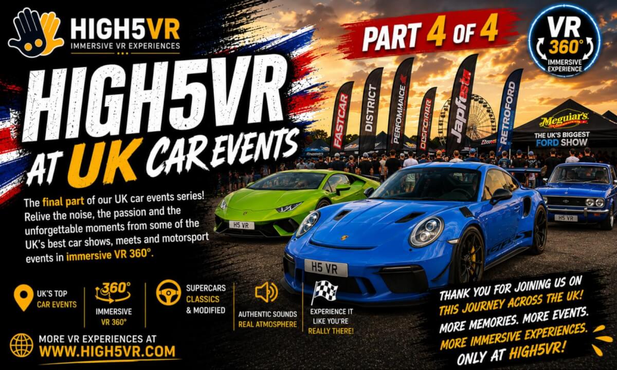 HIGH5VR AT UK CAR EVENTS – PART 4 OF 4
