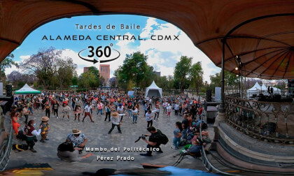 Sesiones de Baile. Live 360° Alameda Central. CDMX Mambo del Politécnico - José Dámaso Pérez Prado