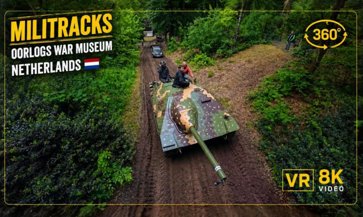 MILITRACKS 2026 at Oorlogsmuseum Overloon 🇳🇱 | 360° 8K Experience