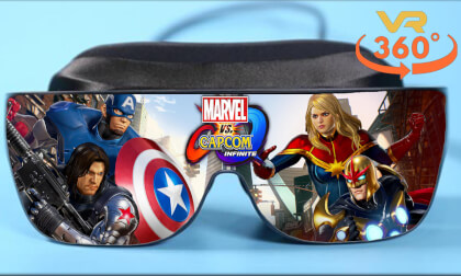 Marvel vs. Capcom: Infinite 360° Captain America & Winter Soldier vs. Captain Marvel & Nova